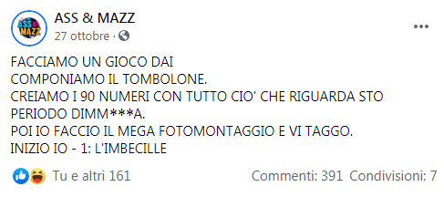 post smorfia asintomatica
