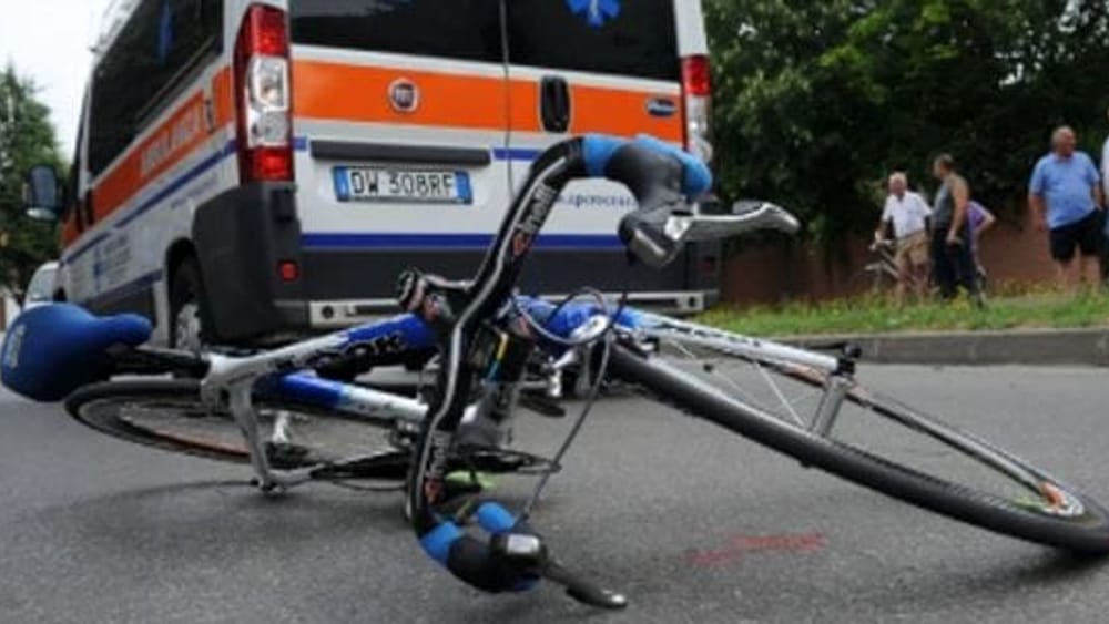 Ischia incidente ciclista