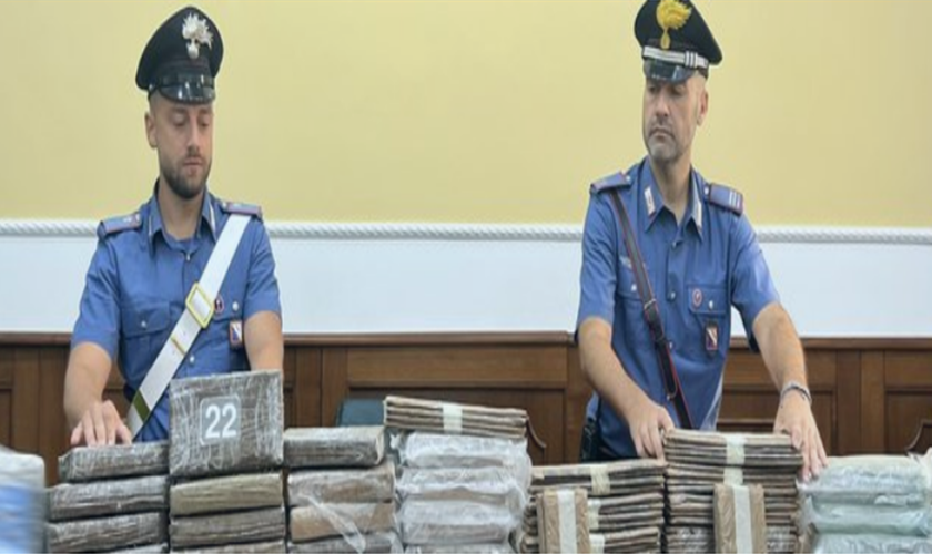 Sant’Antimo: sequestrata droga per un valore di 8milioni di euro