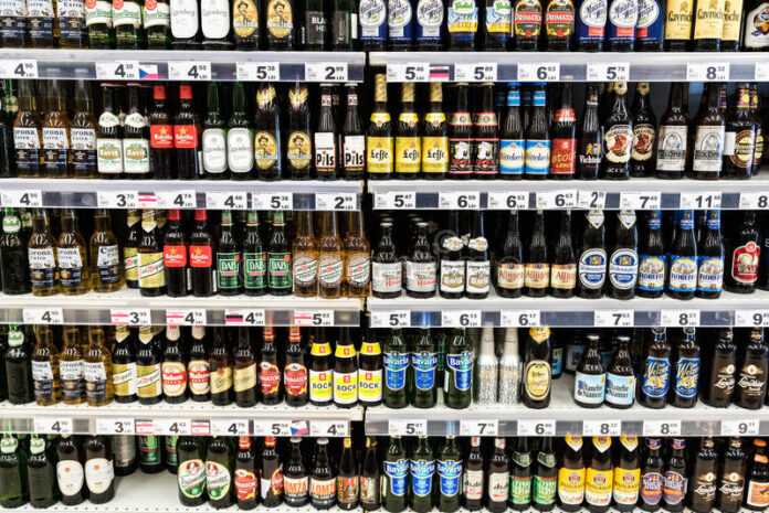 Alcolici al supermercato