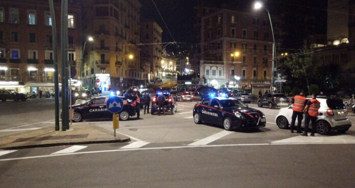 Napoli Posillipo Chiaia Carabinieri