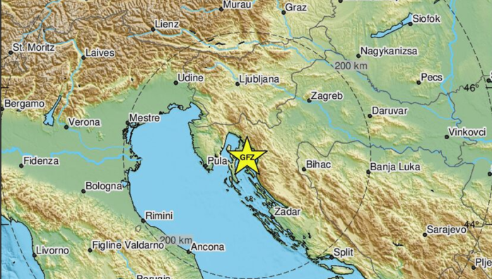 Terremoto Istria