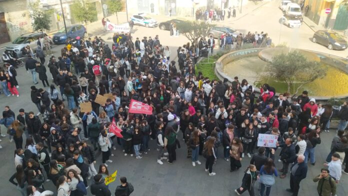 Afragola Manifestazione Studenti