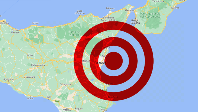 Terremoto Catania Sicilia