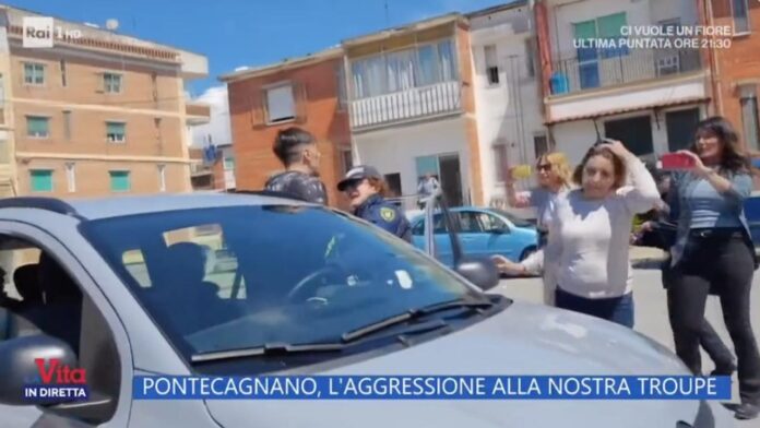 giornalista rai aggredita