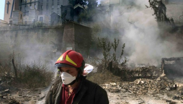 Incendio Cimitero Poggioreale