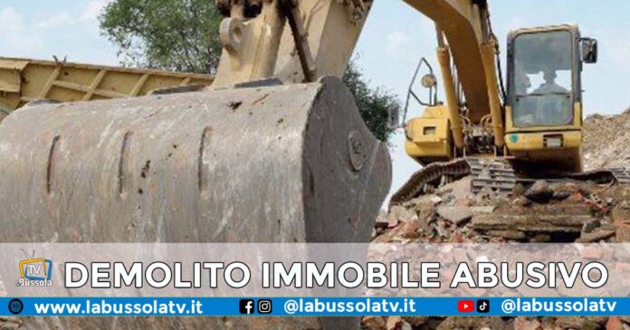 Casoria Demolito Immobile Abusivo