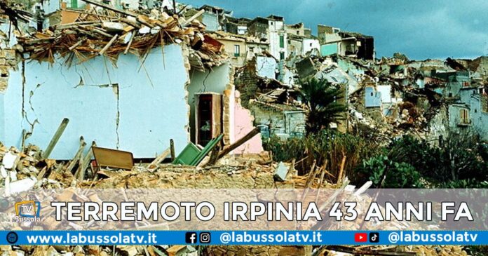 TERREMOTO IRPINIA RICORDO PIANTEDOSI