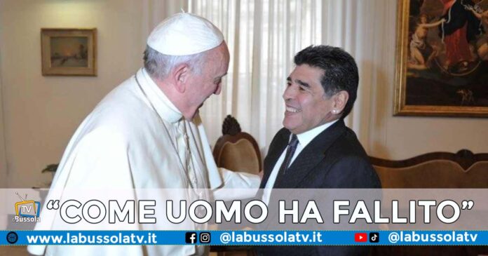 papa francesco maradona