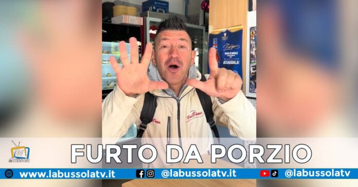 ERRICO PORZIO FURTO PIZZERIA