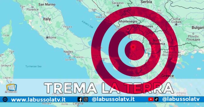 TERREMOTO ALBANIA PUGLIA