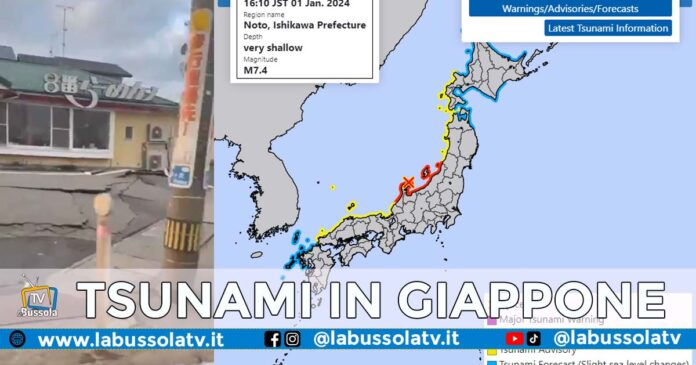 TERREMOTO GIAPPONE