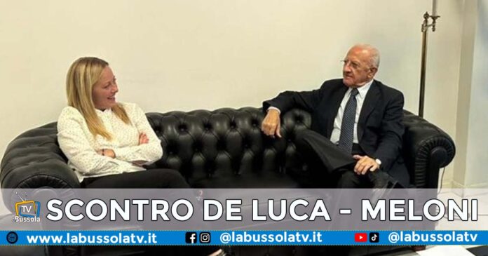 DE LUCA - MELONI