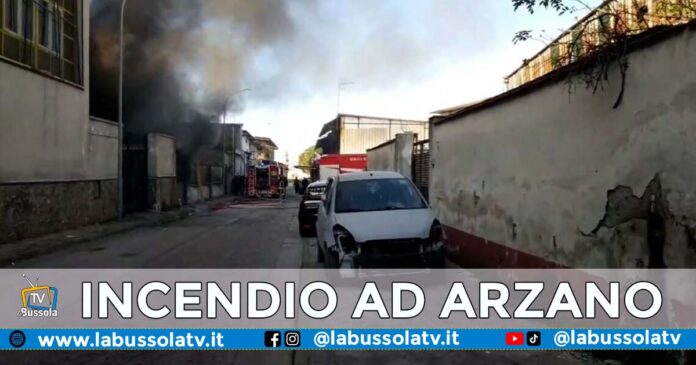 INCENDIO ARZANO