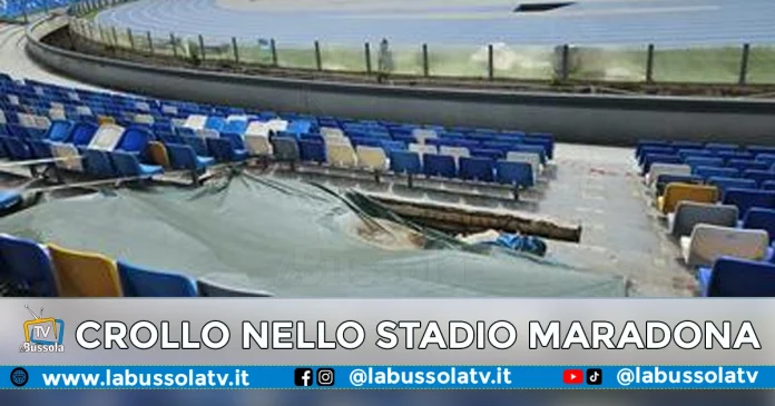 CROLLO STADIO MARADONA