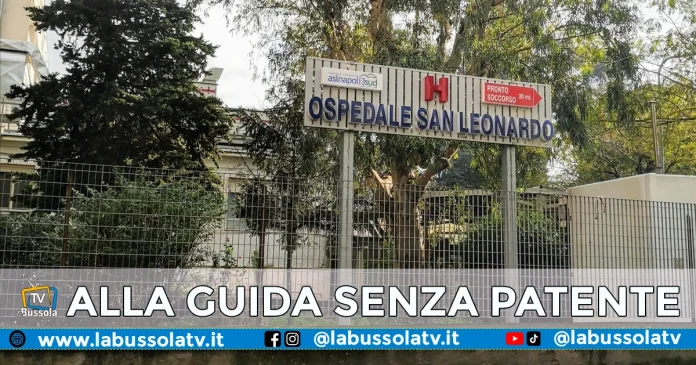 donna senza patente Castellammare