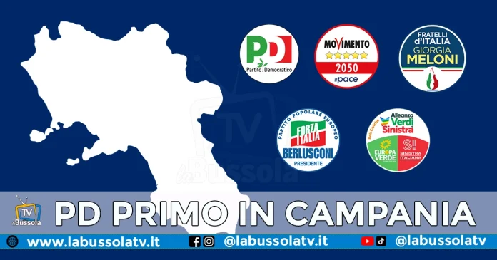 CAMPANIA RISULTATI VOTO EUROPEE