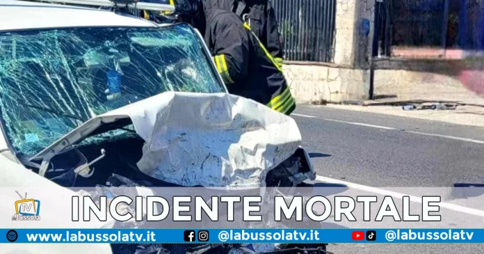 EBOLI INCIDENTE STRADALE