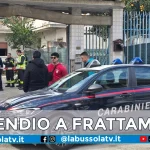 INCENDIO FRATTAMINORE MARIA PAROLISI