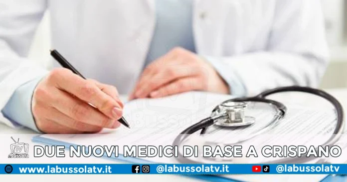 NUOVI MEDICI DI BASE CRISPANO