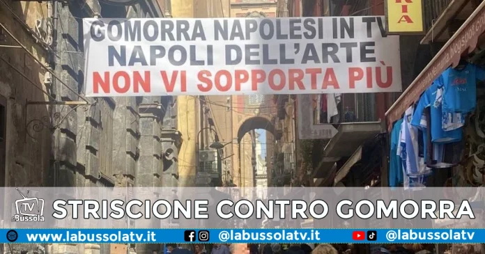 STRISCIONI CONTRO GOMORRA