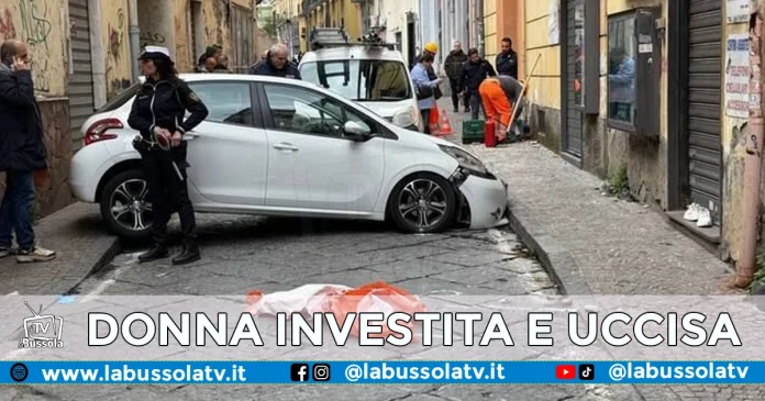 San Giorgio a Cremano Donna Investita