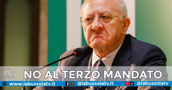 DE LUCA TERZO MANDATO