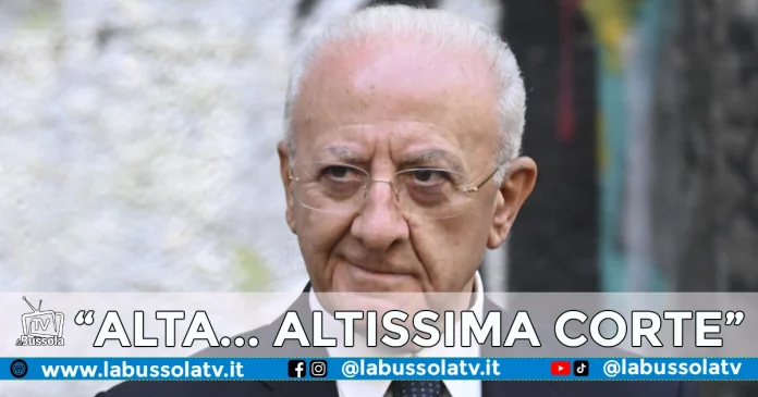 DE LUCA TERZO MANDATO PUNTI