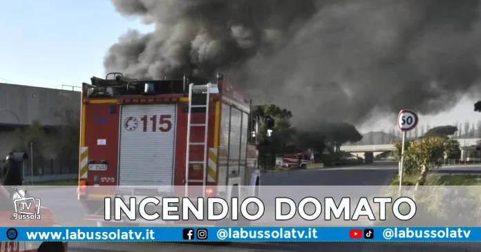 INCENDIO CAIVANO DOMATO
