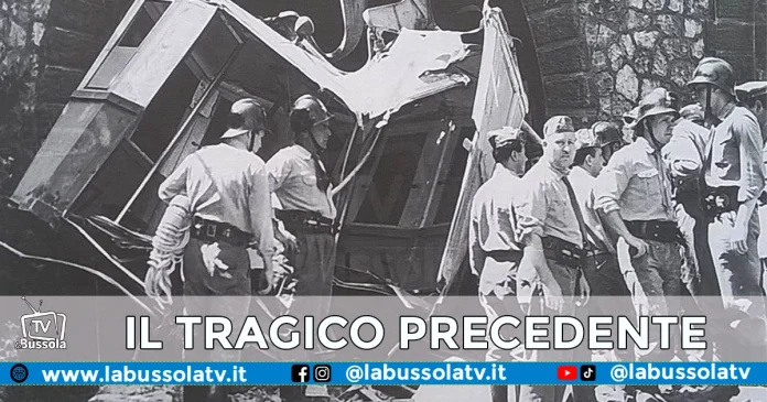 INCIDENTE FUNIVIA MONTE FAITO 1960