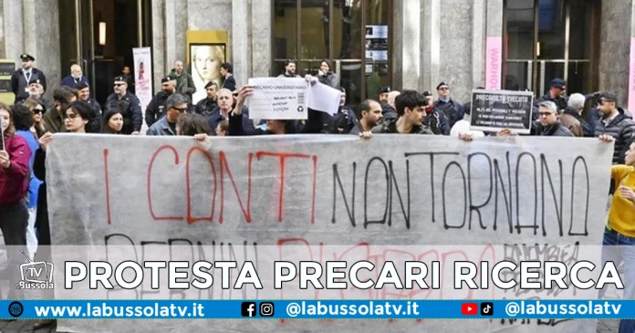 PROTESTA PRECARI RICERCA