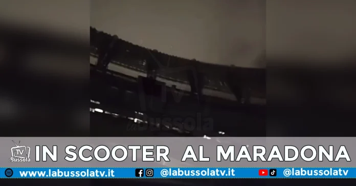 SCOOTER PISTA STADIO MARADONA