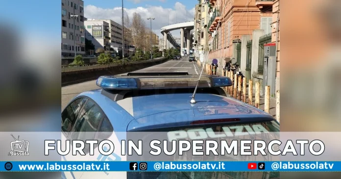 FURTO SUPERMERCATO CORSO MALTA NAPOLI