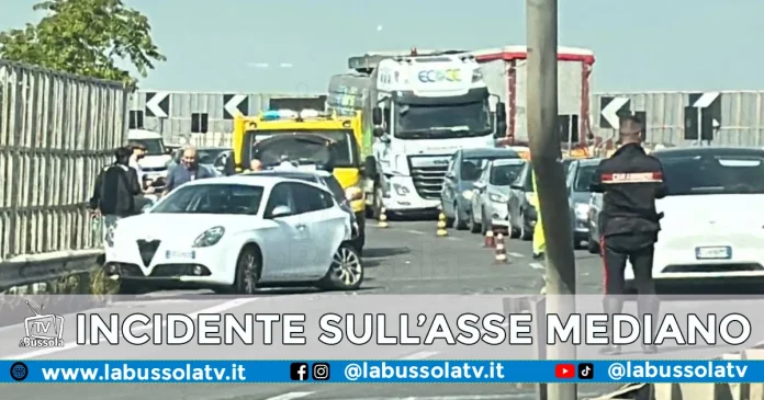 INCIDENTE ASSE MEDIANO