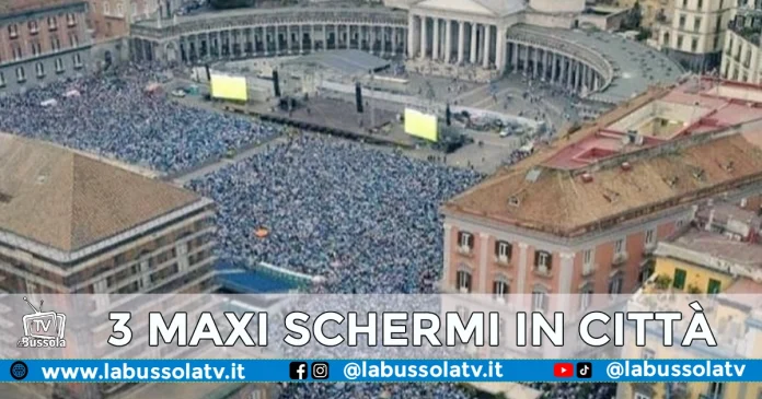 MAXI SCHERMI NAPOLI CAGLIARI