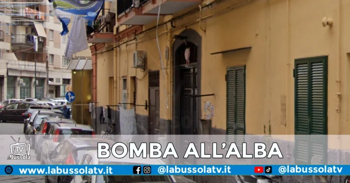 Bomba via Pasquale Baffi