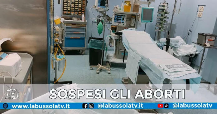 CASERTA SOSPESI ABORTI