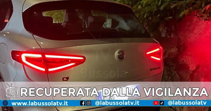 CERCOLA AUTO RUBATA RECUPERATA