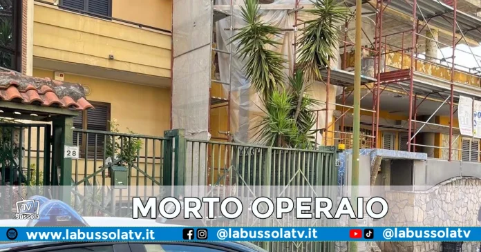 MORTO OPERAIO POGGIOMARINO