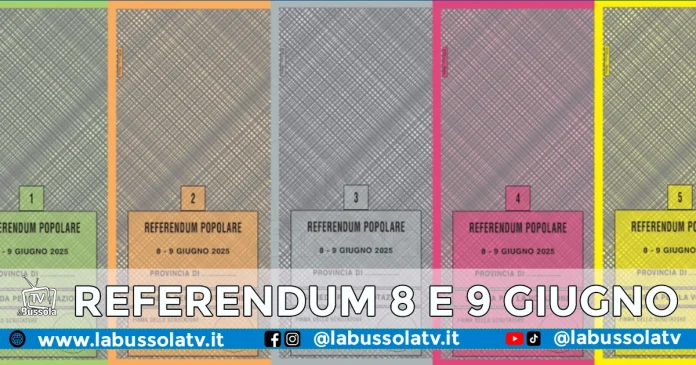 REFERENDUM 8 E 9 GIUGNO