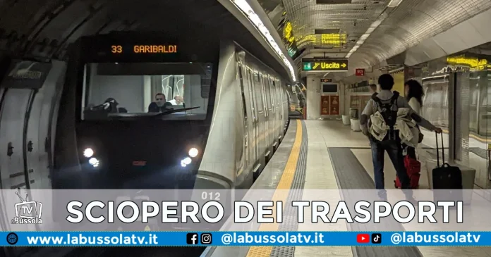 SCIOPERO TRASPORTI ANM