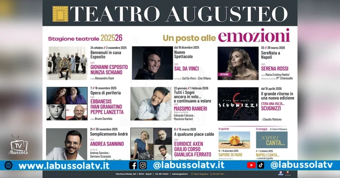 TEATRO AUGUSTEO 2025-2026
