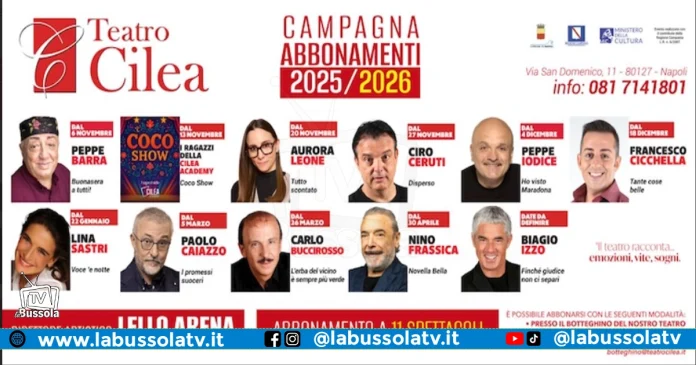 Teatro Cilea programma 25/26