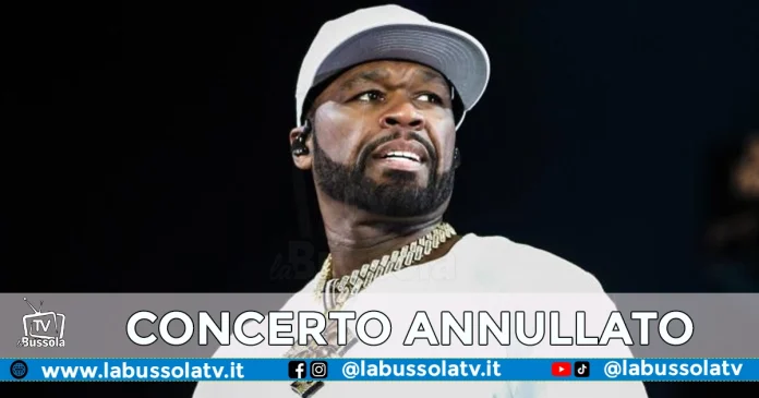 Concerto annullato 50 Cent Napoli