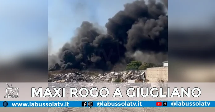 GIUGLIANO INCENDIO CAMPO ROM