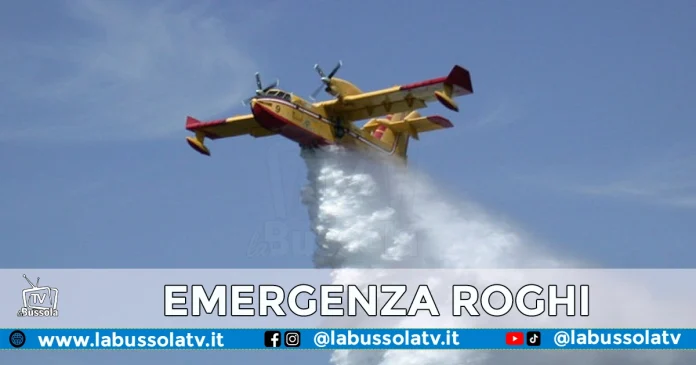 INCENDI BOSCHIVI IN CAMPANIA