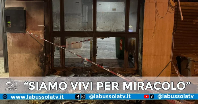 INCENDIO SAN CARLO ALL'ARENA