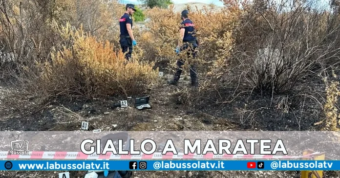 MARATEA 19ENNE CARBONIZZATO