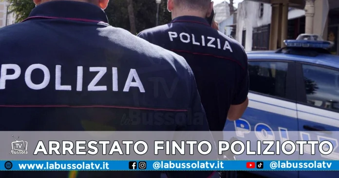 VARCATURO FINTO POLIZIOTTO