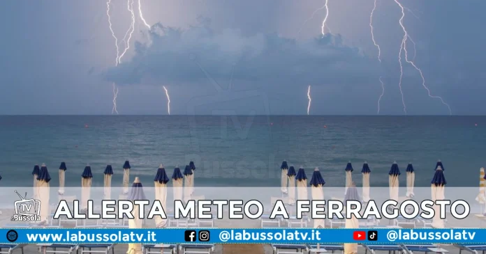 ALLERTA METEO FERRAGOSTO